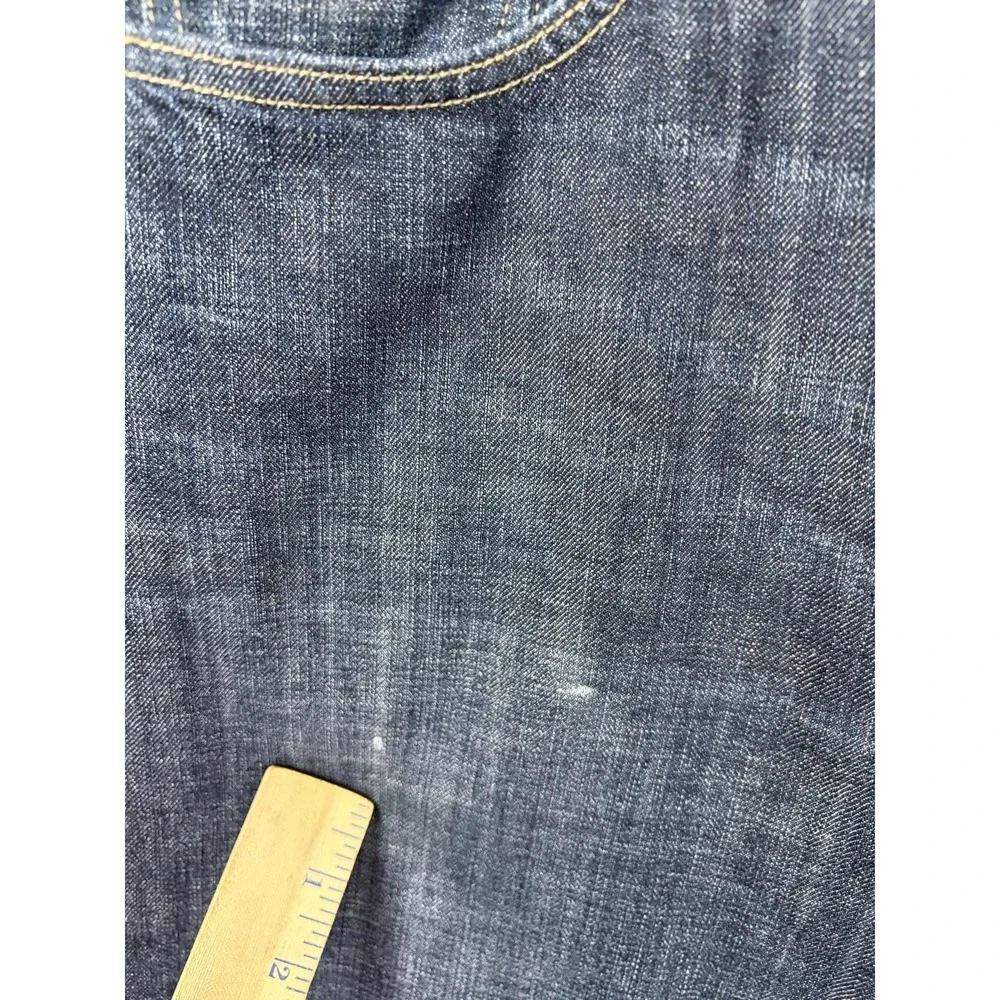 Levis 559 Jeans Mens 34x30 Blue Dark Wash Relaxed Straight Stretch Denim Men